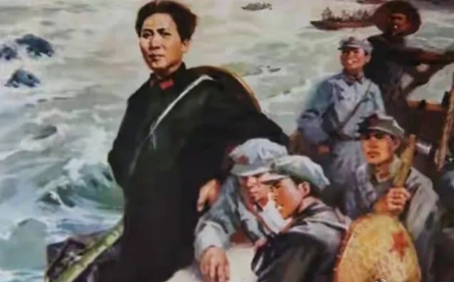 四渡赤水简单来说，就是40万国军把3万人的红军包围在了一条河附近，结果来来回回跑