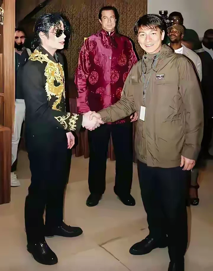 偶遇迈克尔·杰克逊🤝