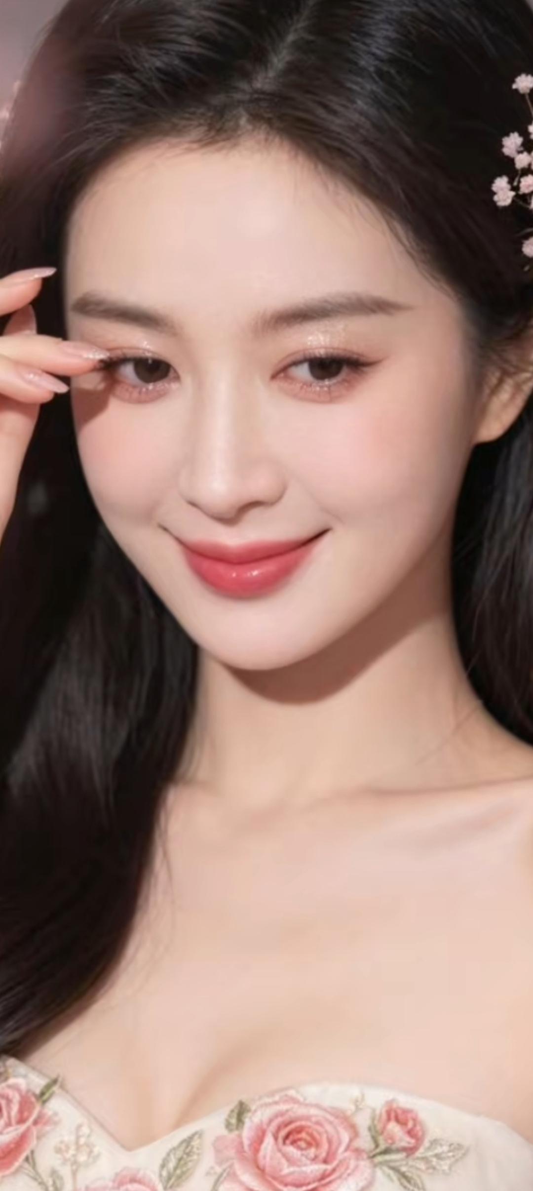 温柔甜美的花仙子，绽放迷人光彩！🌸💖