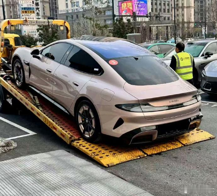 小米新su7 这个鎏金粉有点好看 