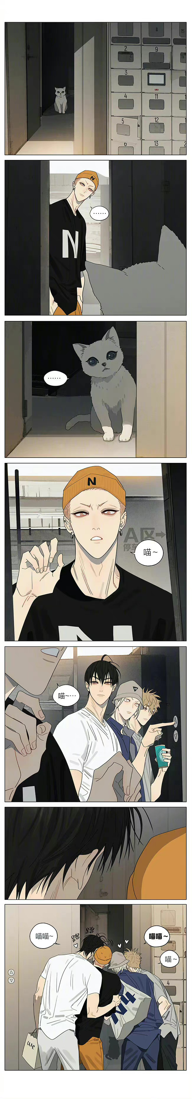 十九天19天喵喵喵！到底谁是小猫咪啊莫仔！二次元漫画 画师:old先 