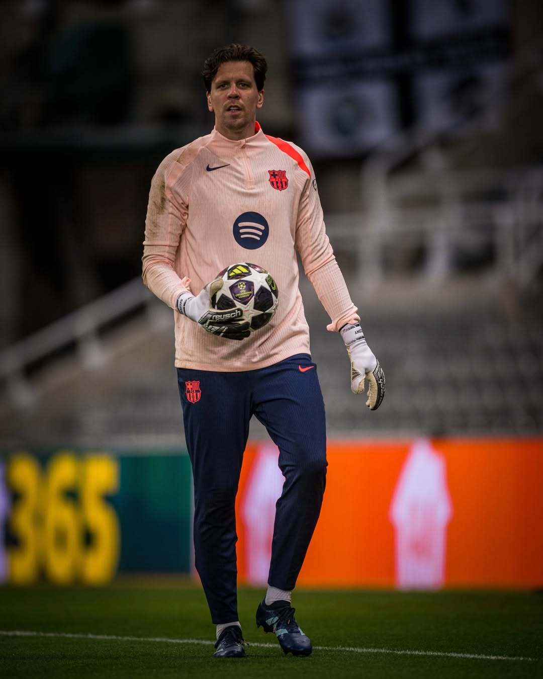 巴萨赛前最后一次训练。纽卡斯尔联vs巴萨欧冠