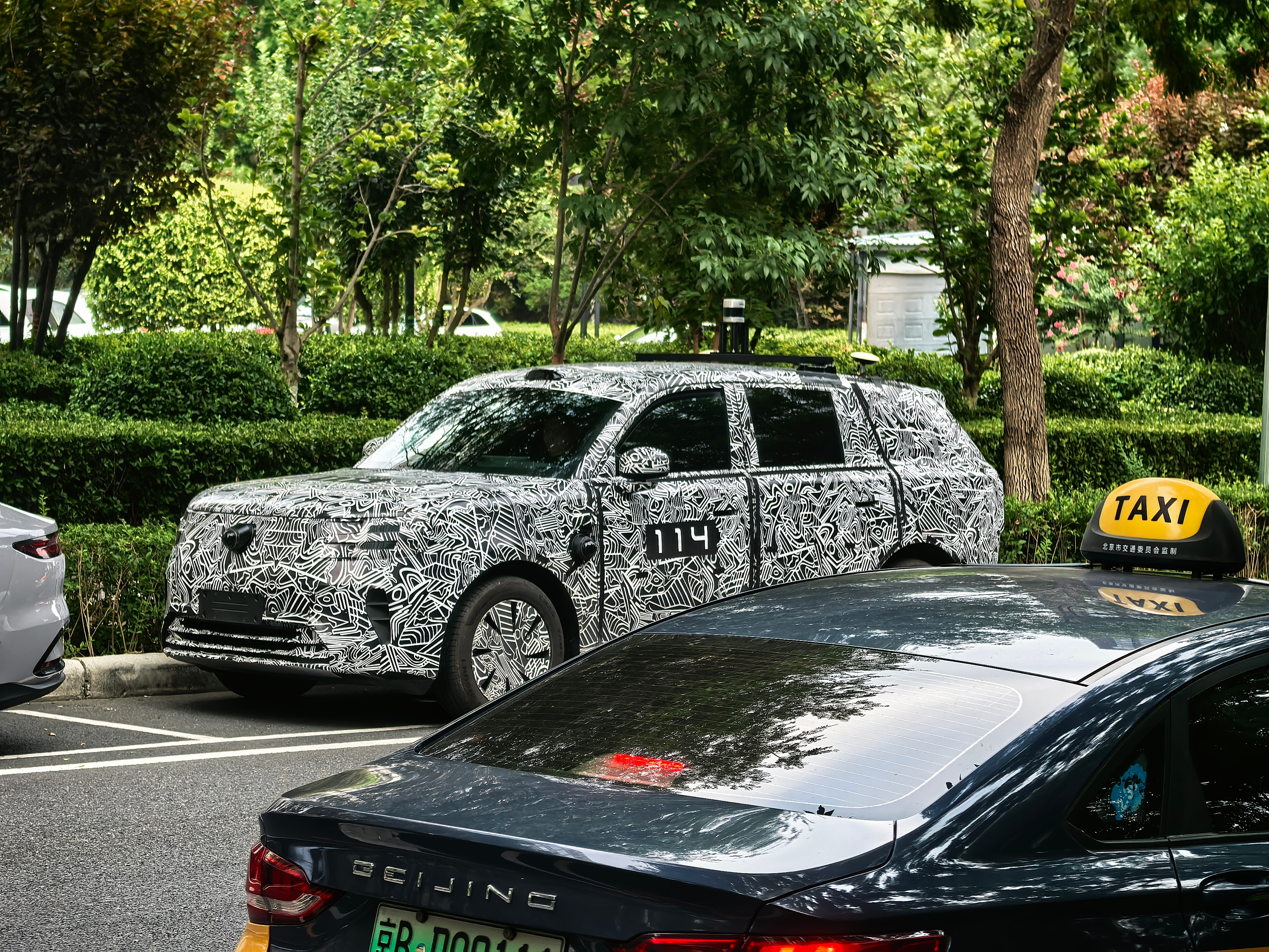 车若初见 这车应该不难猜吧？地点：北京 