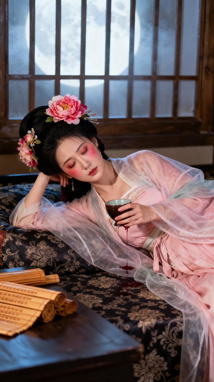 今日美图：惊鸿一梦！云破月来花弄影！
美图 女神 国风美女照 仙姿古风写真 国风