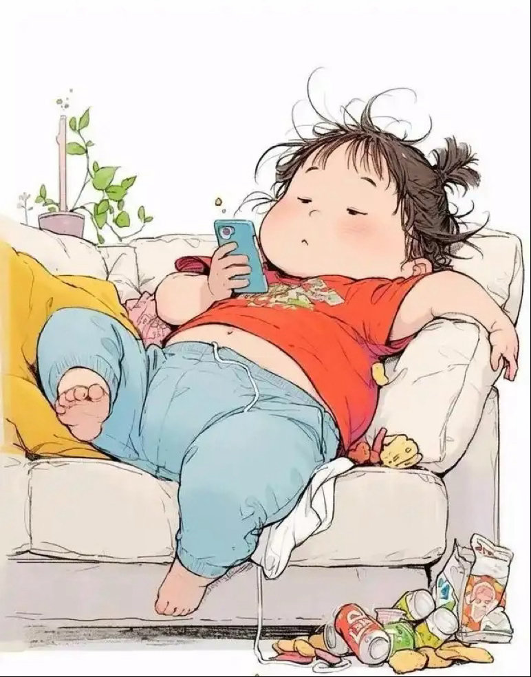 就说两句话：晚上想出千条路，早上起来又走原路。连饭都不会吃，觉都睡不香，还烦人老