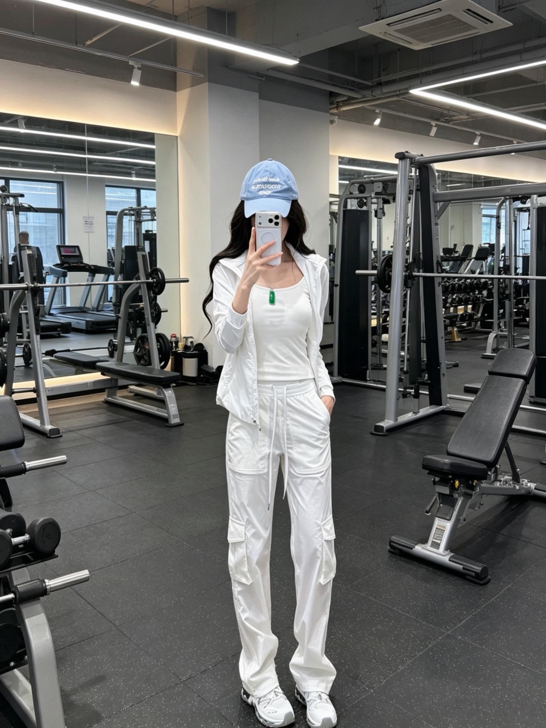 今日运动女孩。