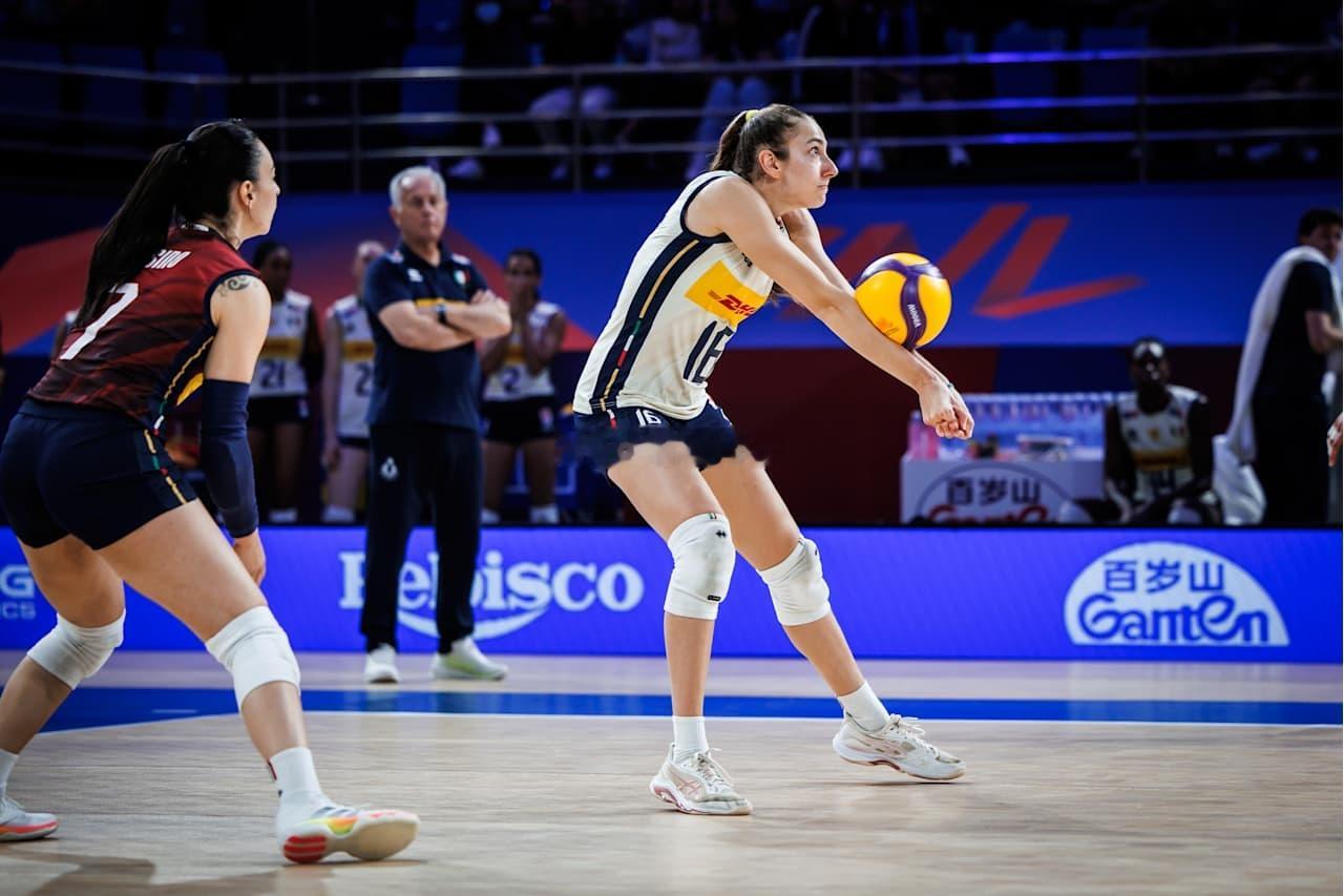 2026年世界女排联赛第二周菲律宾帕西格站，意大利女排3-0（25-18 25-