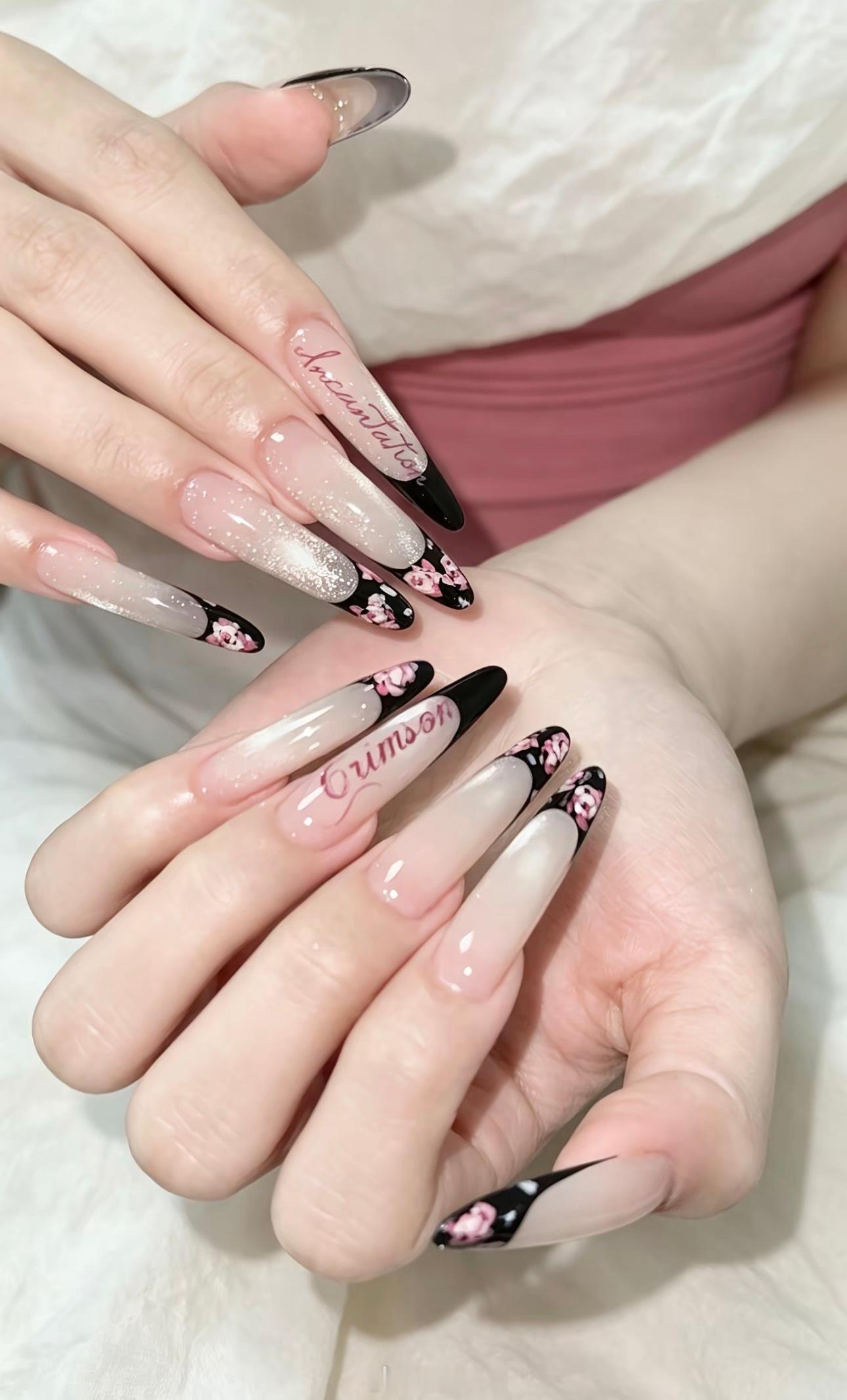 blackpink美甲分享｜甜酷 