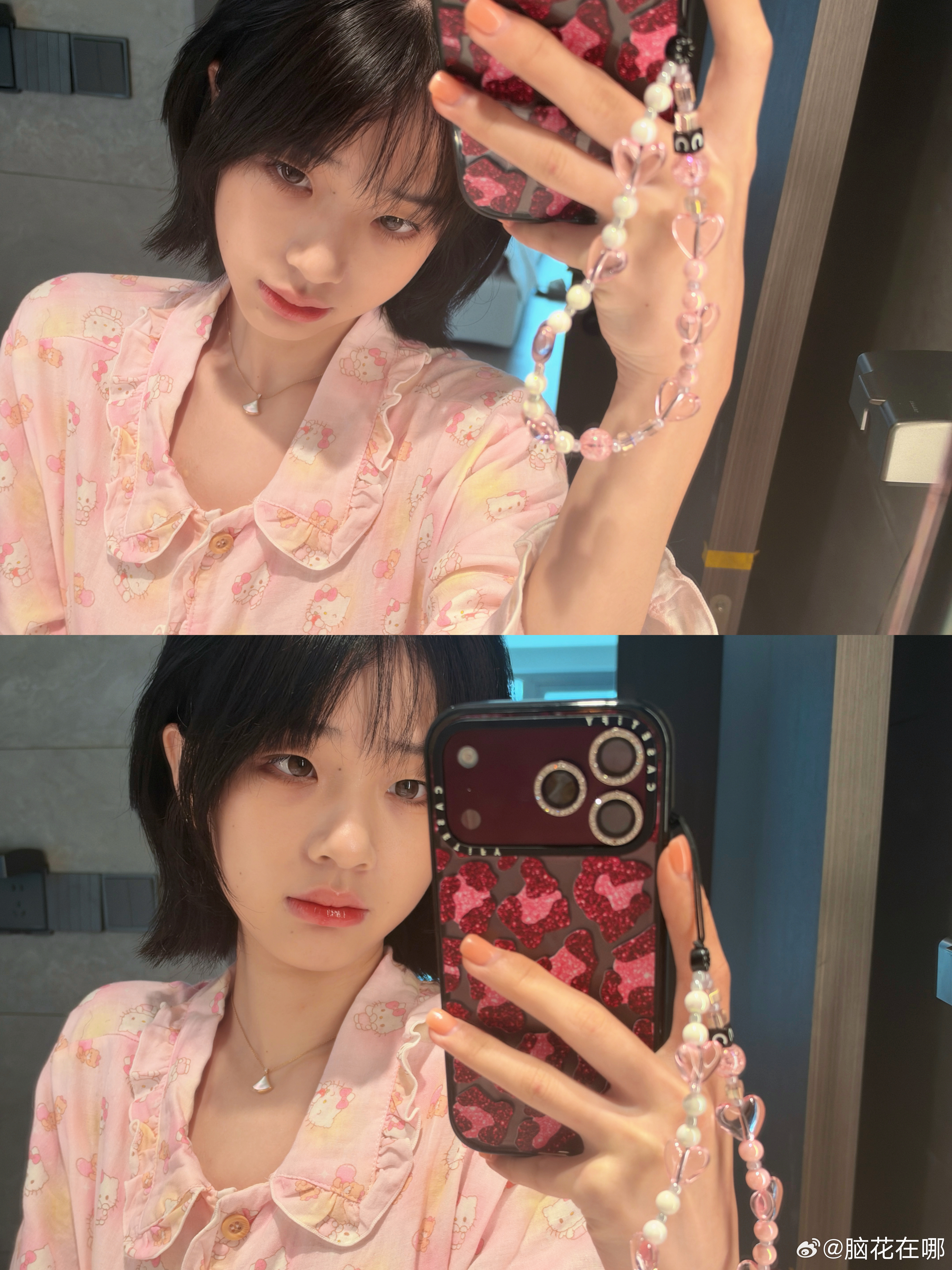 我终于化上妆了[抓狂] ​​​