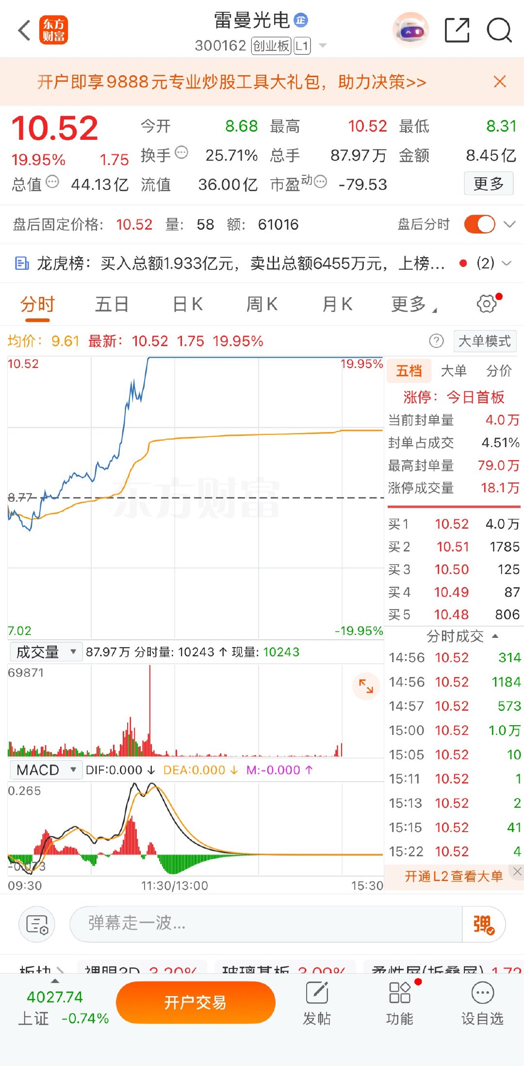下周锁定这五大方向。一、商业航天，驱动事件：SpaceX最早将于6月11日确定首