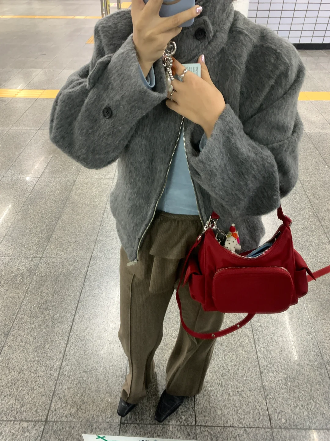 在韩穿搭 新年就这么穿吧