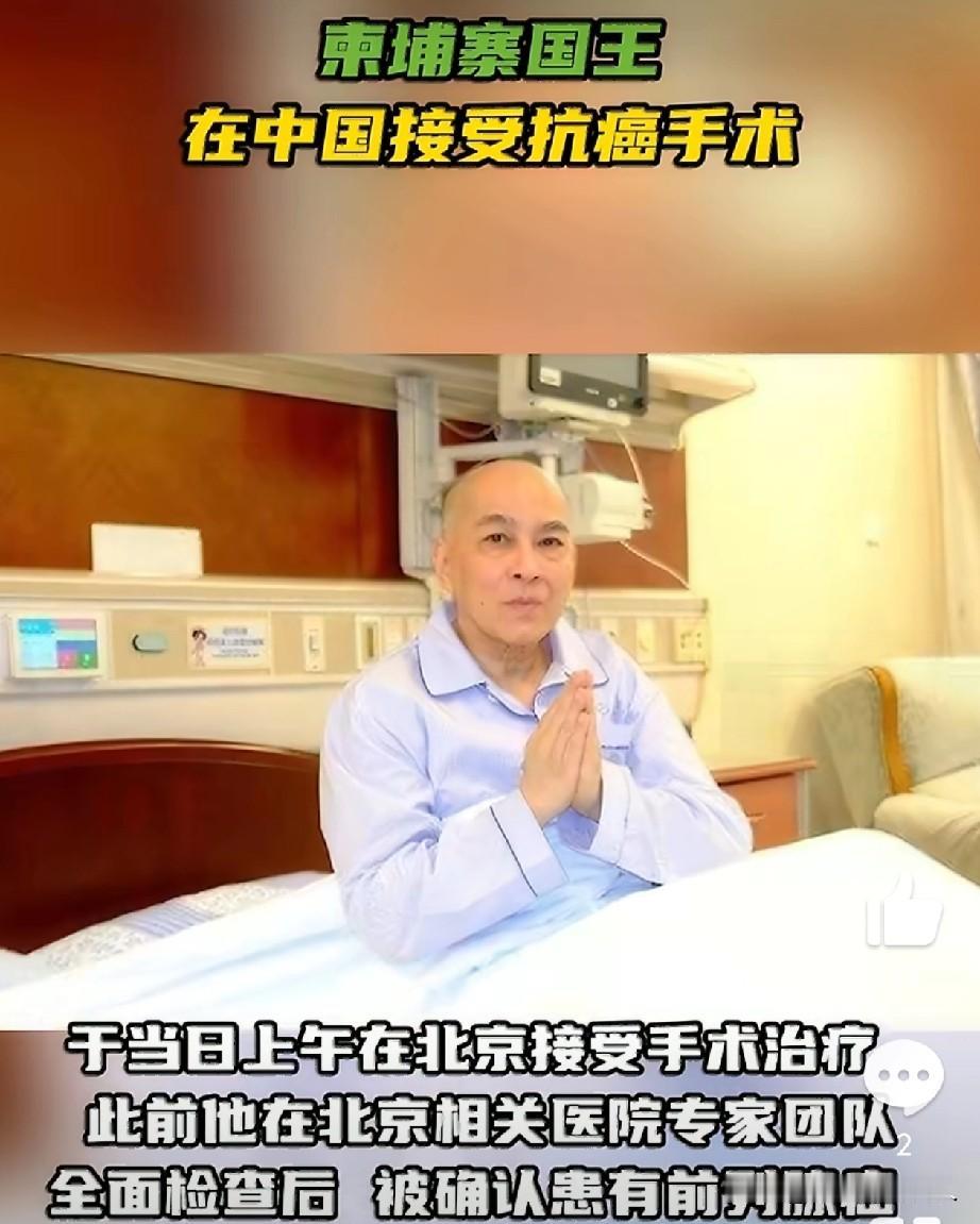 很好！
就在前几天，柬埔寨国王在北京接受了抗癌手术，效果不错？

据今日俄罗斯R