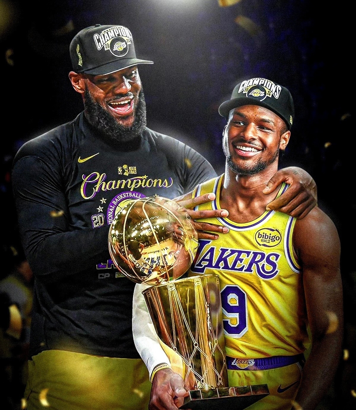 不是怎么回事？詹姆斯被下放到发展联盟南湾湖人了？然后布朗尼在湖人一队[doge]