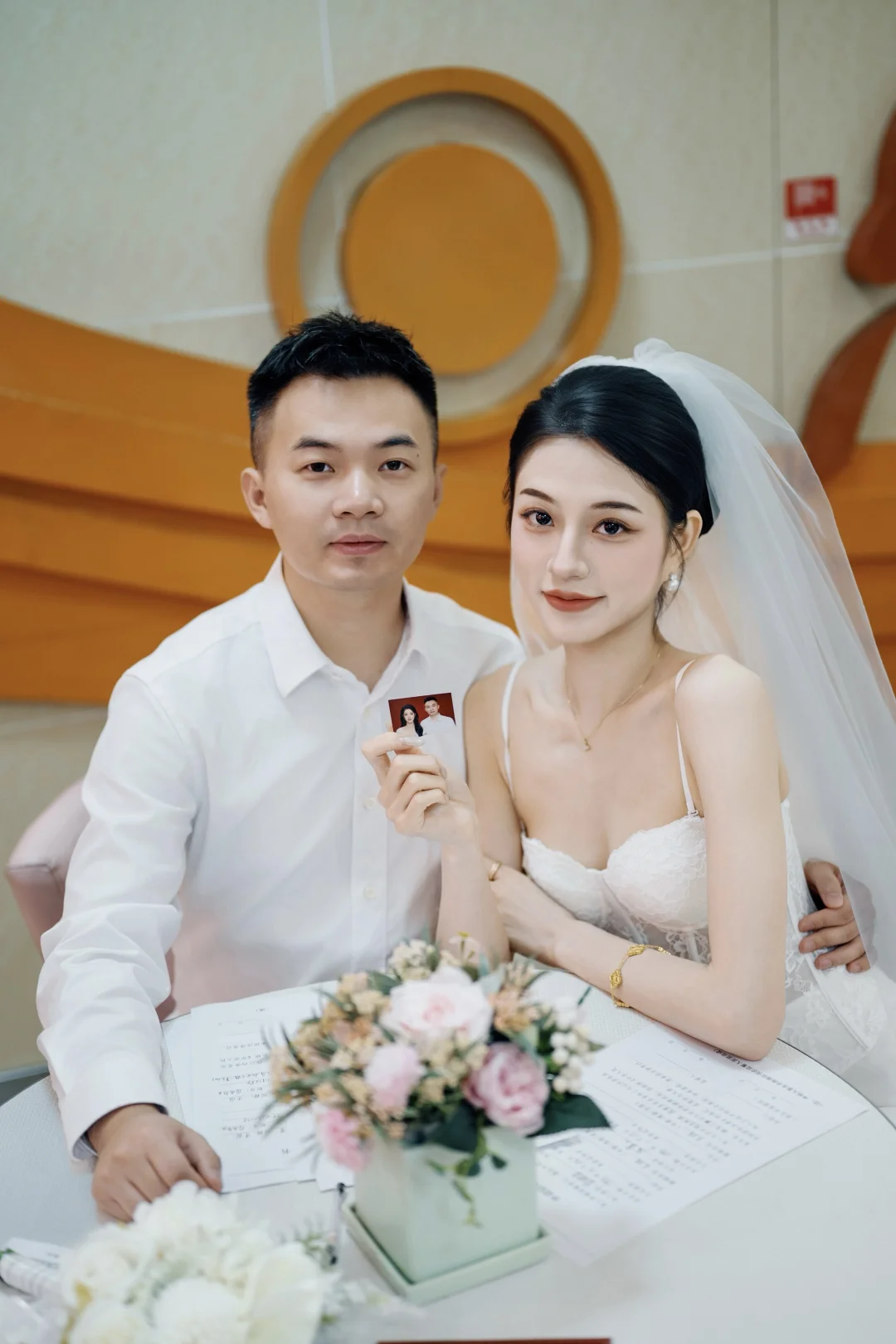 💍领证这天好漂亮！！！！