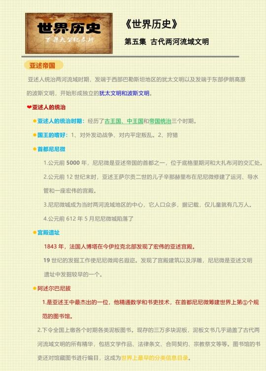 世界历史|古代两河流域文明