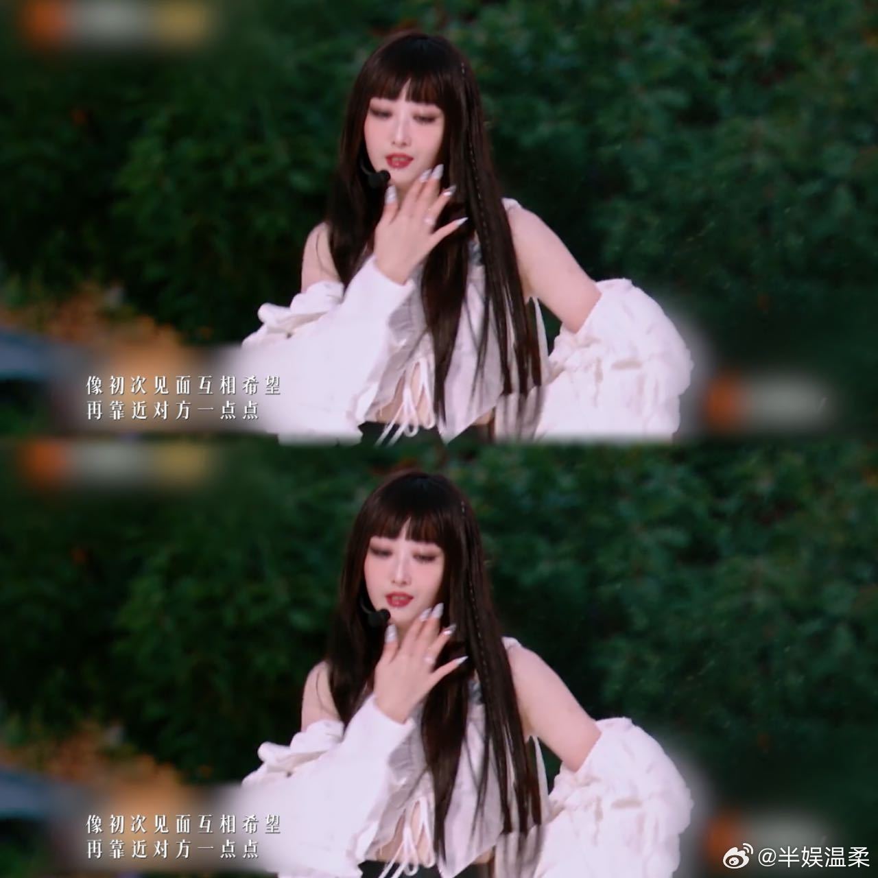 蒋梦婕甩头这一下蒋梦婕的甩头动作，是舞台上的点睛之笔，也是她酷飒风格的极致展现！