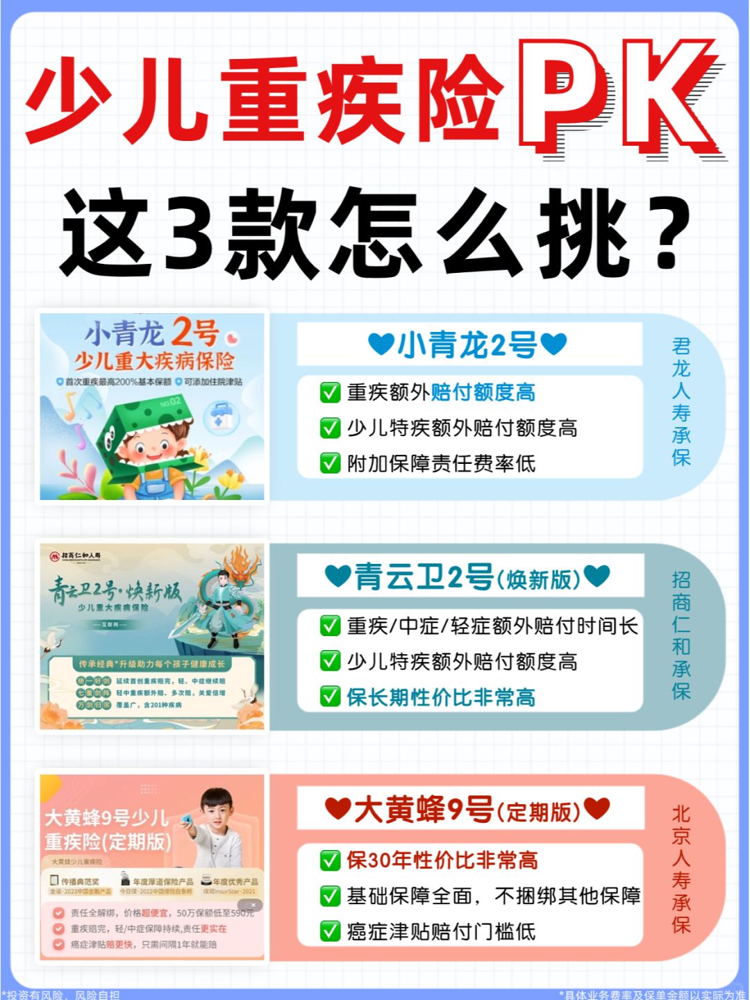 少儿重疾险怎么买？我推荐这3款🔥