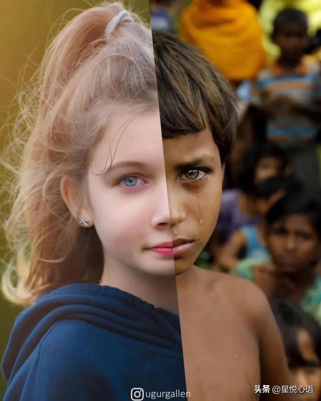 同一个世界，却是天差地别的人生！
“战争与和平”这组作品看一次心痛一次

土耳其