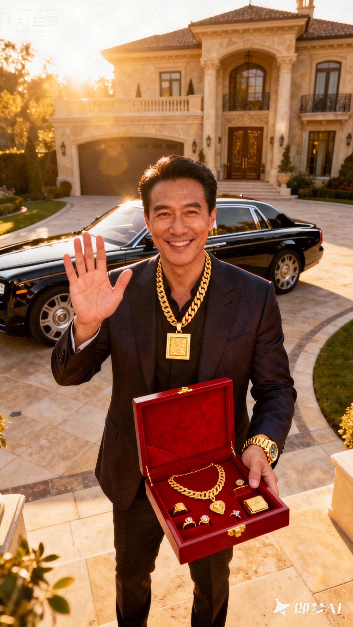 不老男神 霸气 富豪