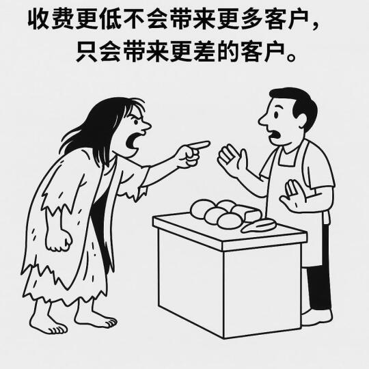 客戶不是上帝，更何況你不是客戶