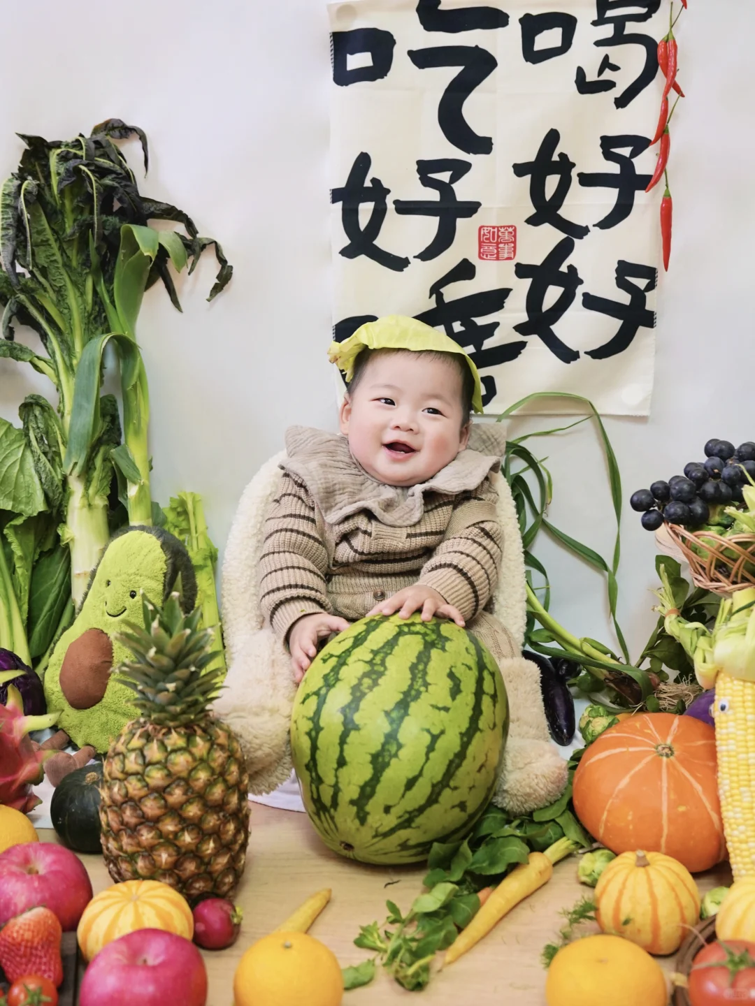 小叮当的6月龄开荤仪式来啦🥕🥬🌽🍅🍍🌶️🫑