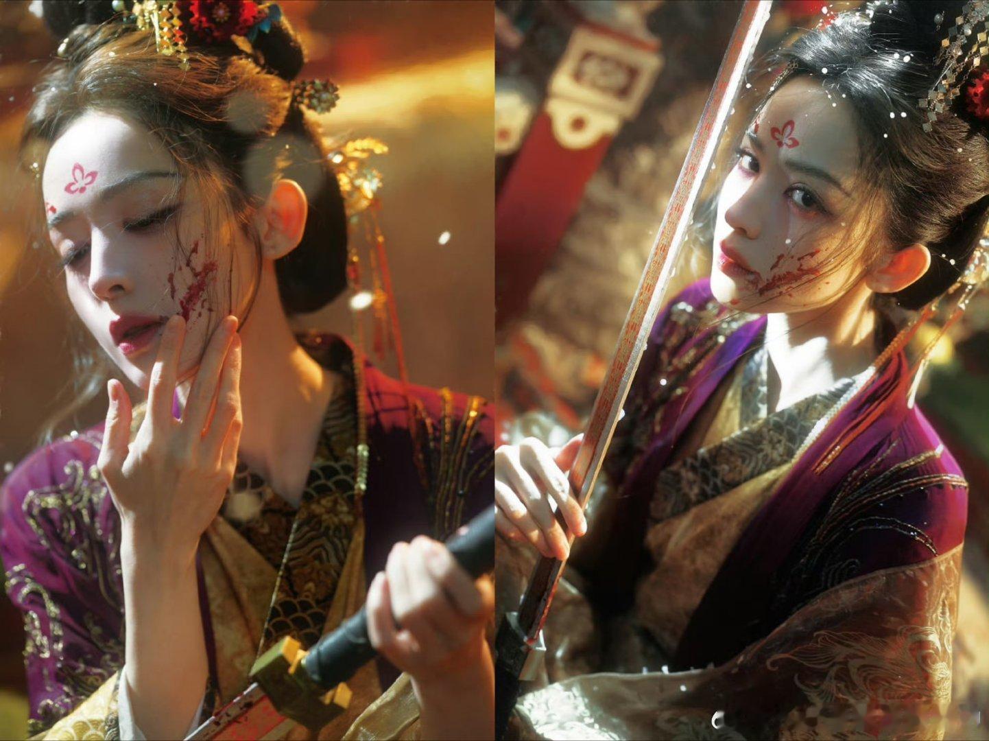 娜扎神人出神图夏弃疾不愧是神图制造机，美人配神摄，随手拍都吊打一片！这俯瞰众生的