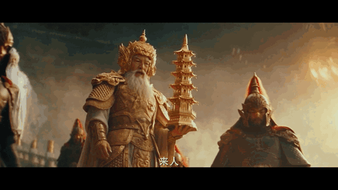 天庭和齐天只有恨海没有情天东亚人独有的宿命感，全藏在这天宫对峙里。众神看着孙小圣