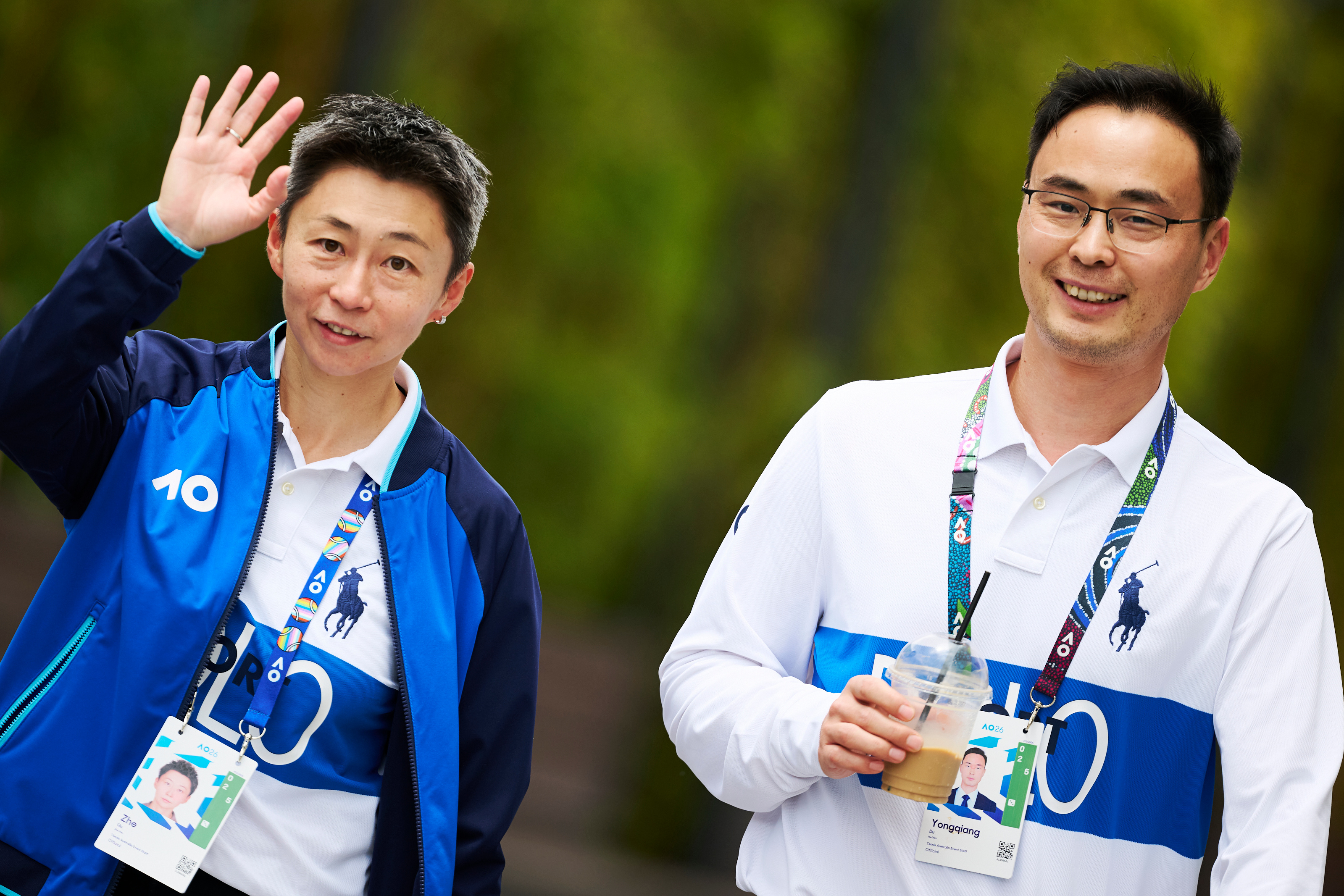 大满贯的中国身影！澳网的中国鹰眼（中国网球裁判）杜勇强和瞿喆！自信满满又亲和力十