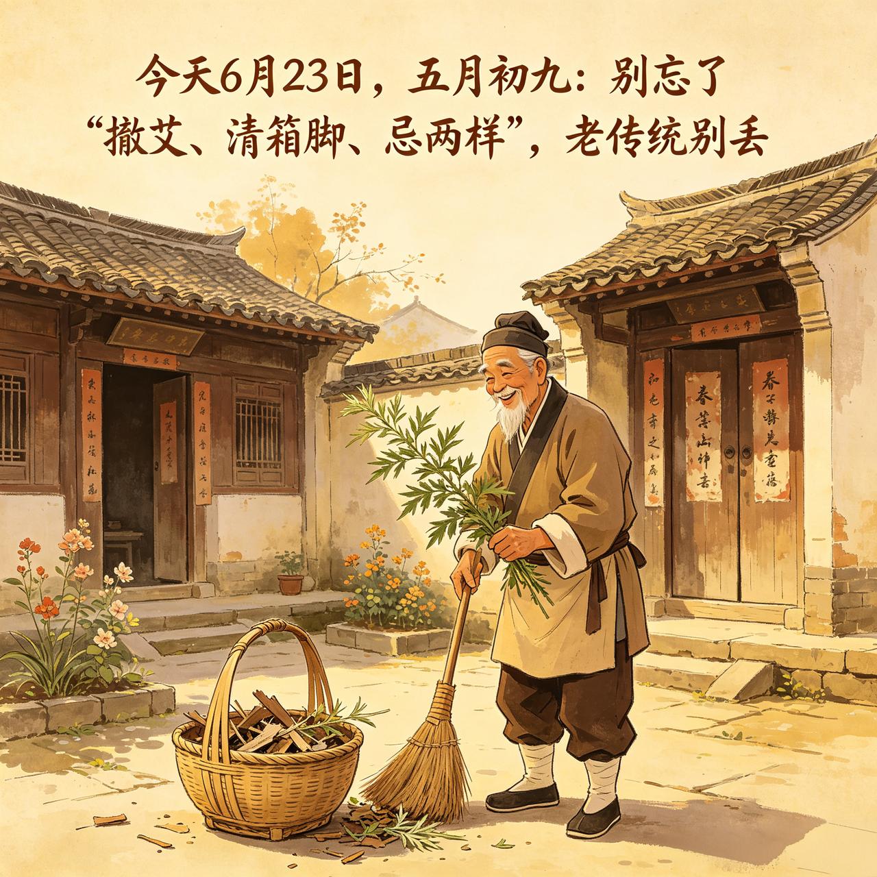 【6月23 日｜农历五月初九：端午劲儿彻底过了吧？今天干3件“土事”，比转发啥都