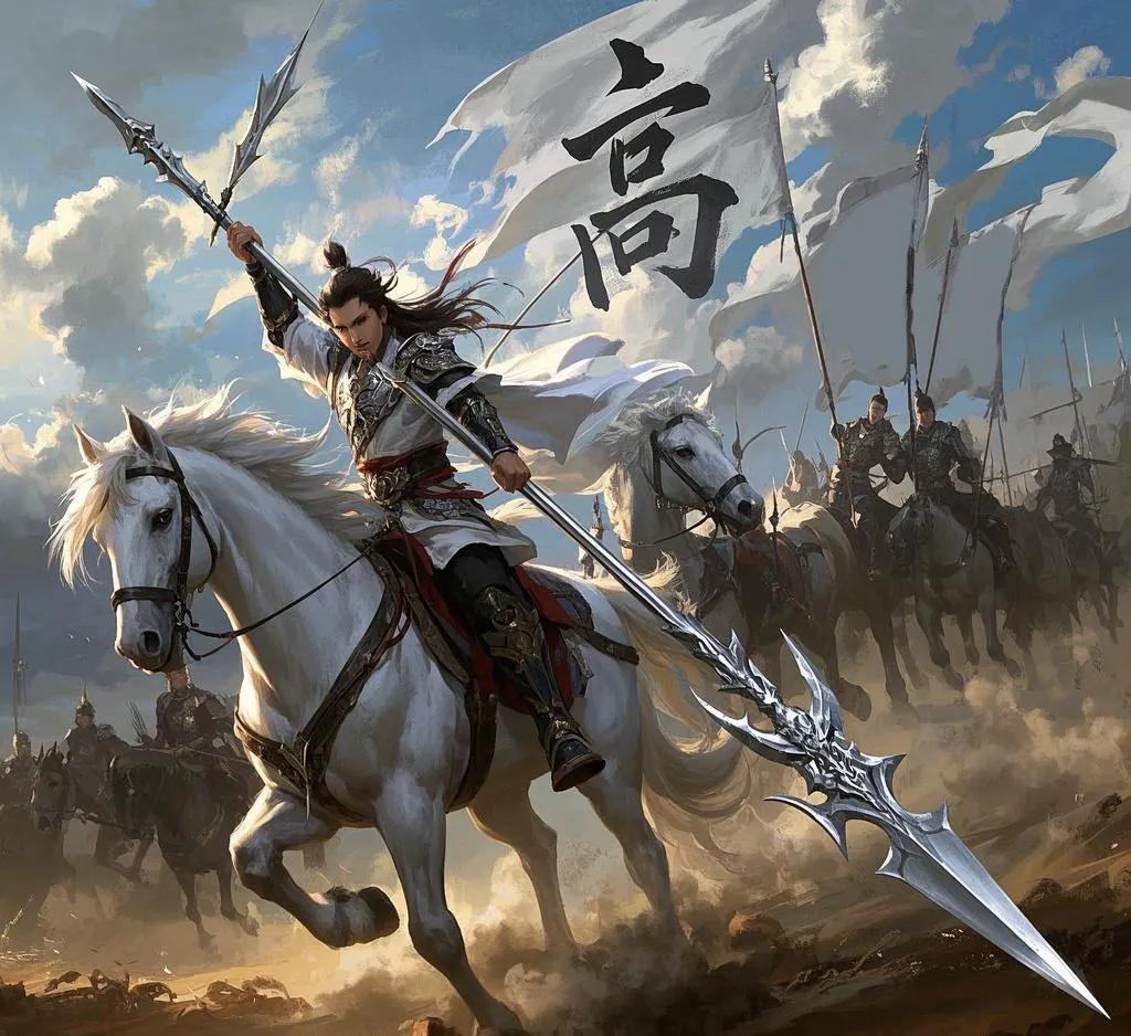 真实古代骑兵主流兵器里，刀和枪很常见。刀是单刃，一侧厚背，以劈、砍为主，有“百兵