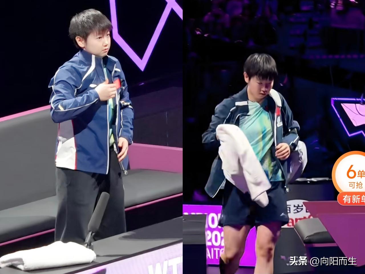 说实话，
看孙颖莎2比4输给蒯曼，
我心里一点都不想聊技战术！

满脑子全是第六