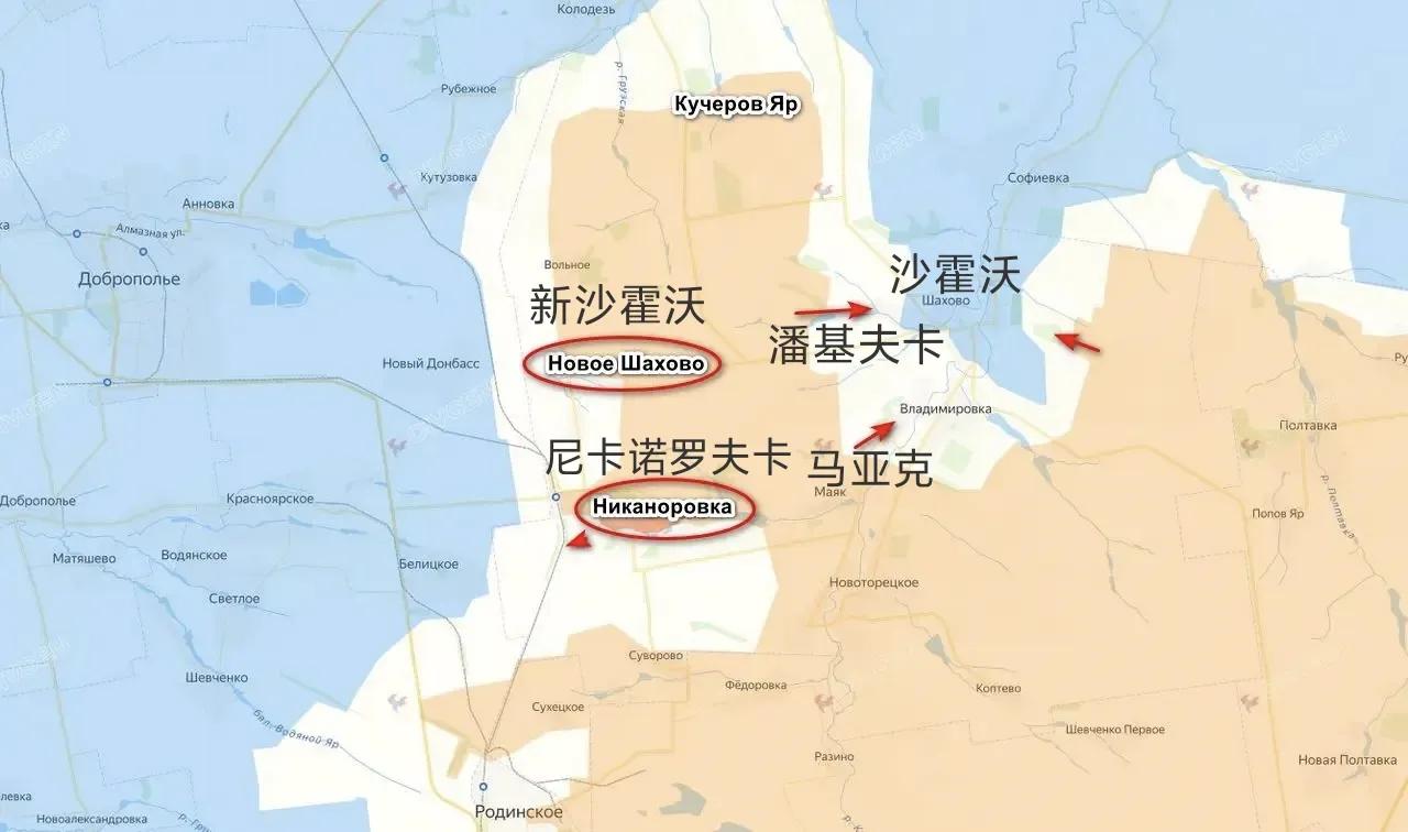 俄军成功扭转了红军城以北的局势。乌军总司令部希尔斯基部署的乌军预备队试图切断俄军
