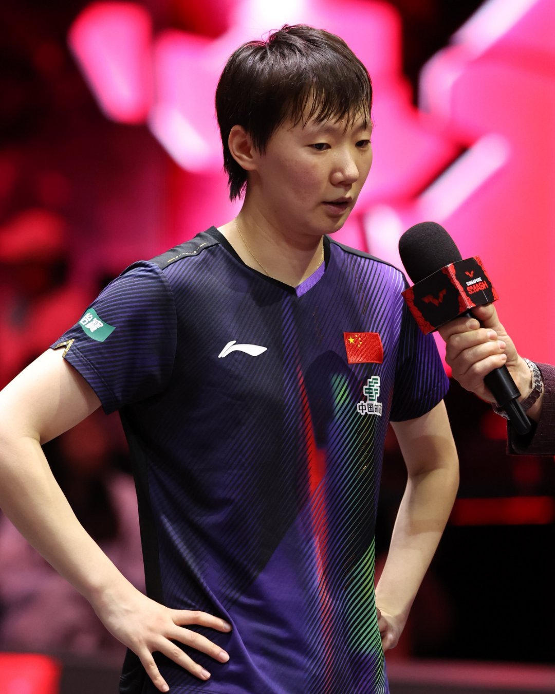 王曼昱4比1温特王曼昱加油 260301新加坡大满贯女单半决赛 | 中体5WTT