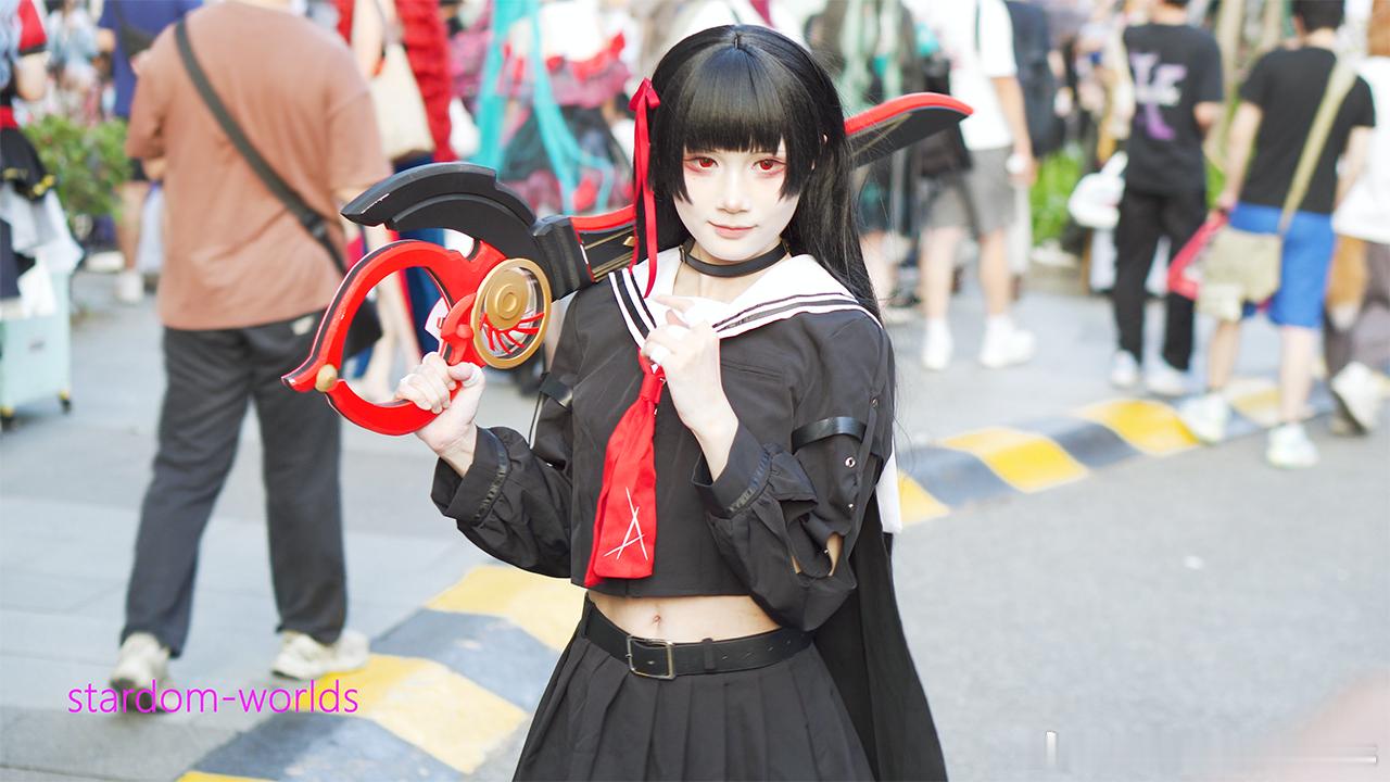 cosplay鸣潮cos广州漫展 2025广州CICF漫展 鸣潮 千咲 cosp