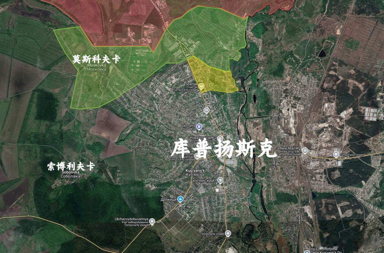 俄军在库普扬斯克市内进一步推进来源：Kalibrated俄乌局势新进展普京与特朗