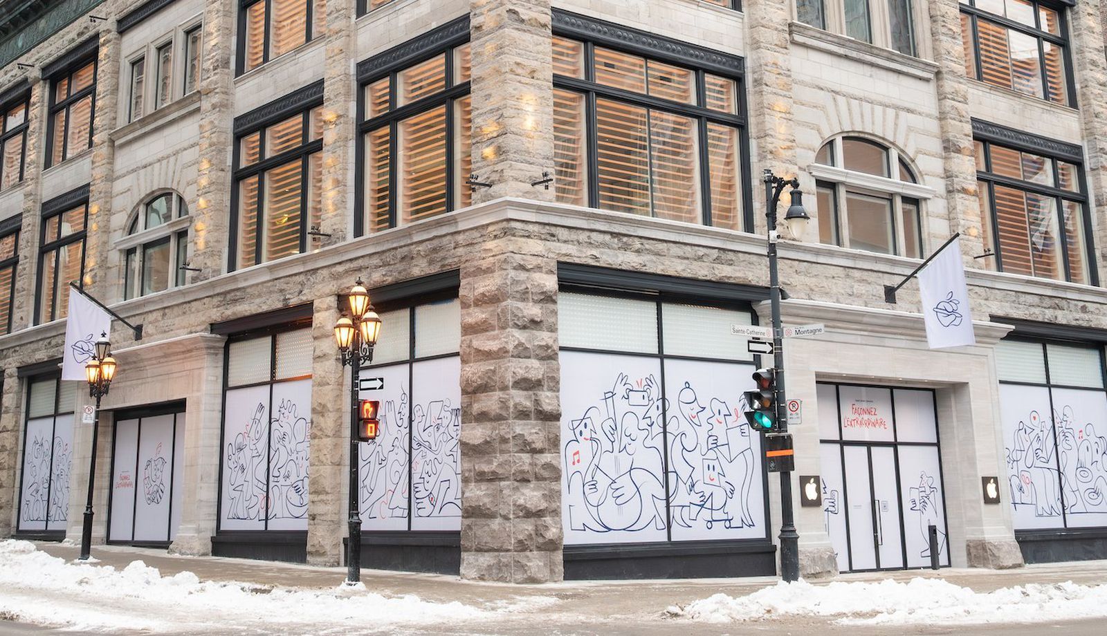 【Apple Montréal 零售店暂停营业，可获取 iPhone 和 Mac