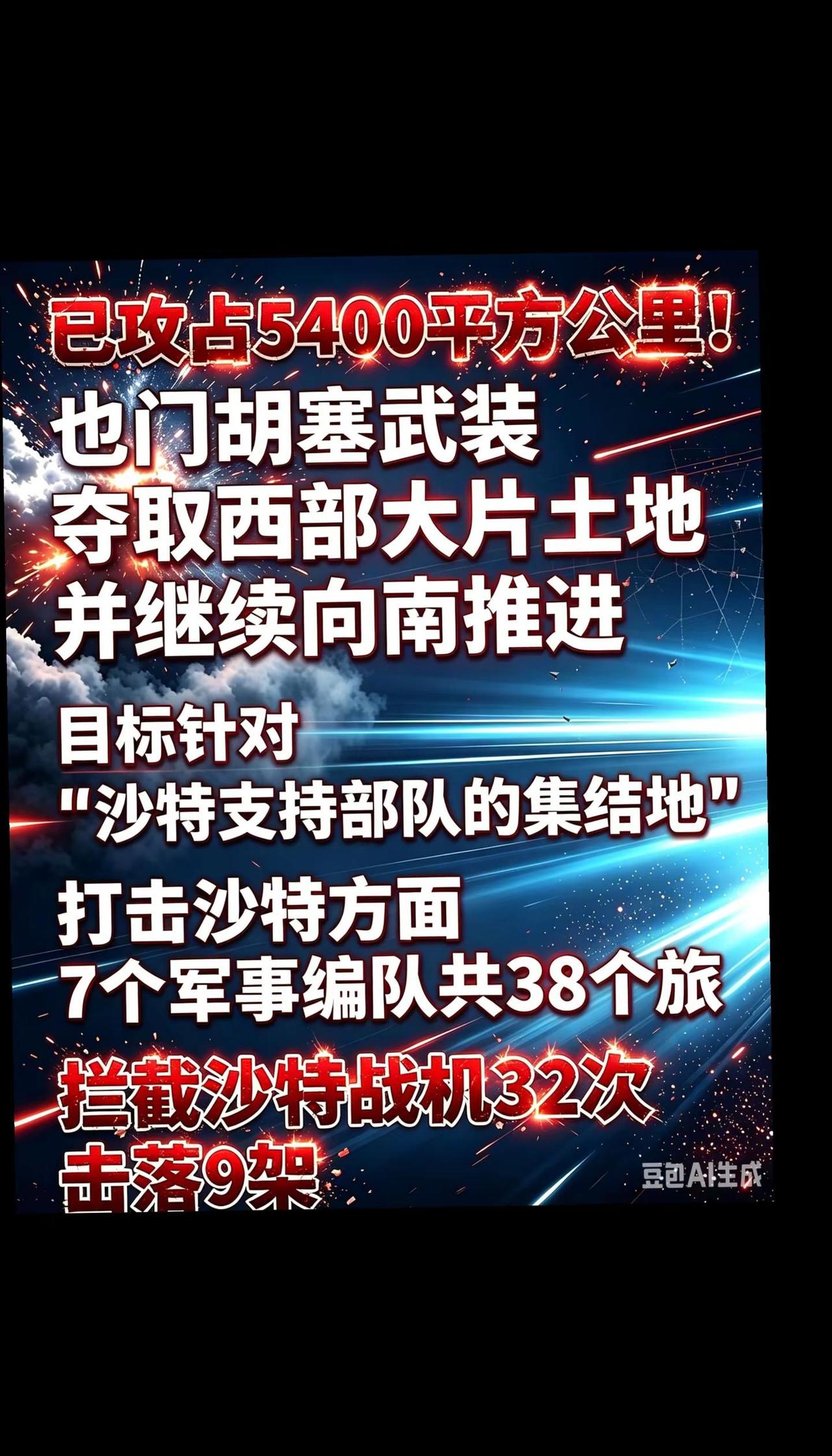 已攻占5400平方公里！ 也门胡塞武装夺取西部大片土地并继续向南推进目标针对沙特