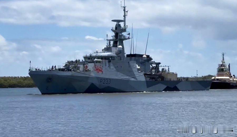 🇬🇧🇦🇺英国皇家海军巡逻舰“塔玛”号（P233）于2026年1月9日抵达