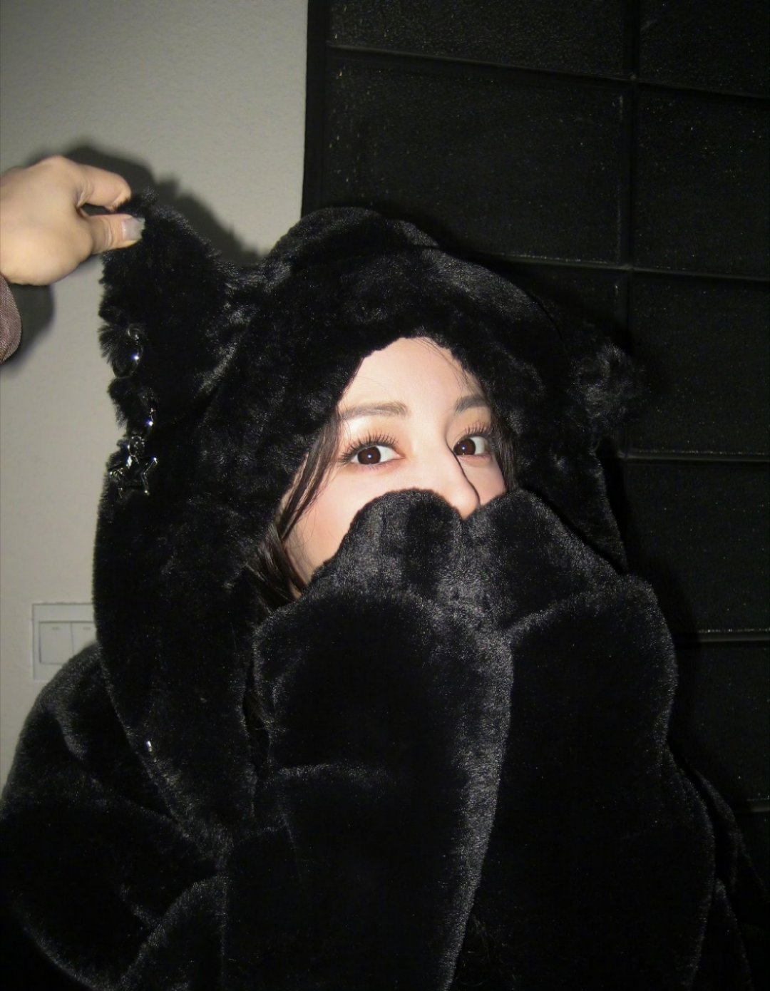 冬天就是要和热巴一起贴贴才会暖fufu的呀