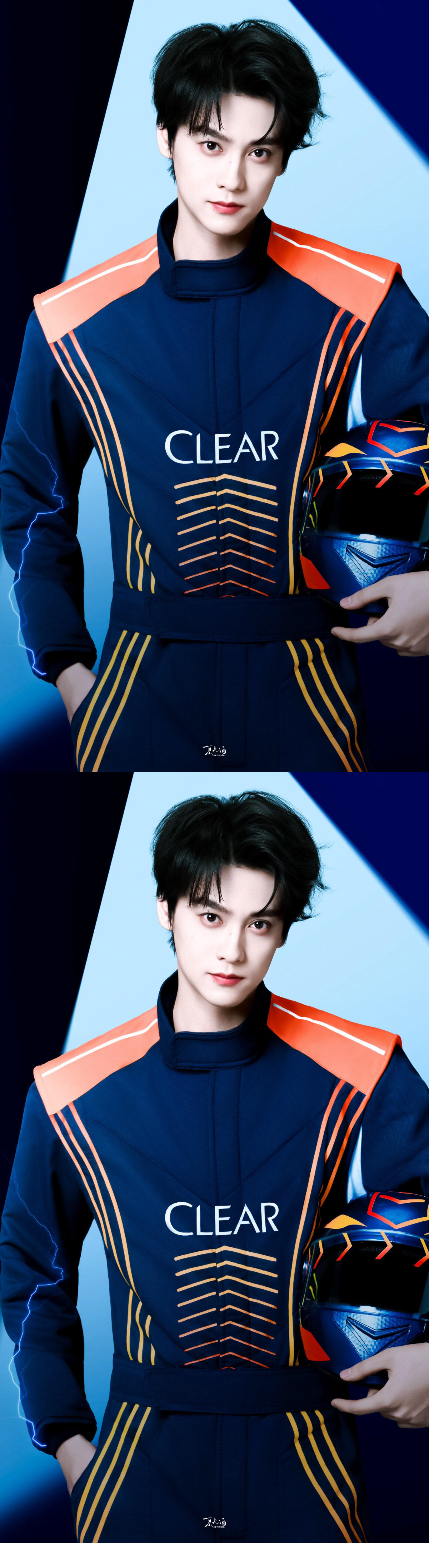 田栩宁赛车服海报 田栩宁明天活动官宣海报来啦 赛车服帅成啥样啦  田栩宁明天见?