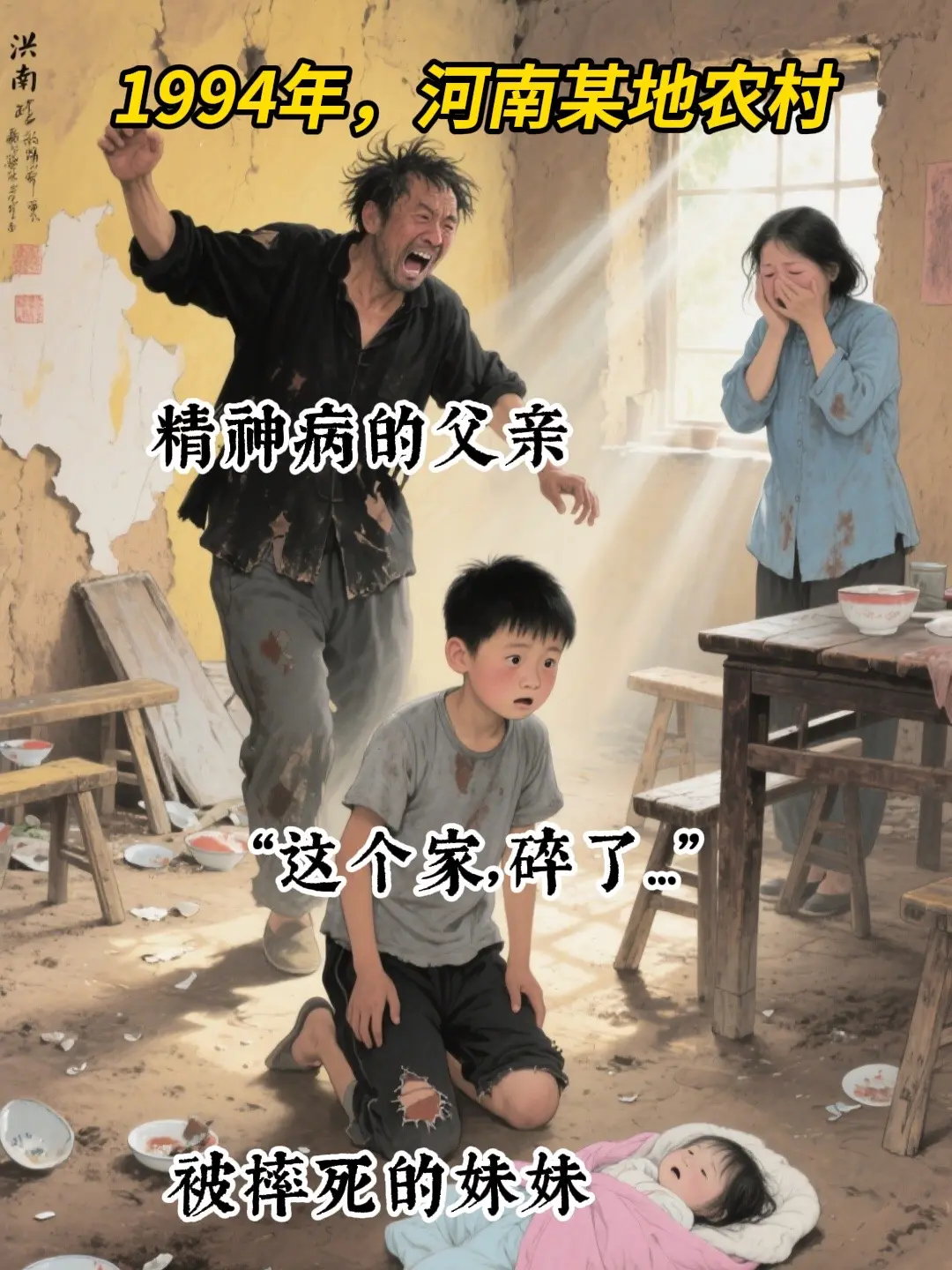 洪战辉。“苦难不是博取他人同情的资本”
