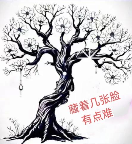 这个真难找，目前我找到6张脸了！