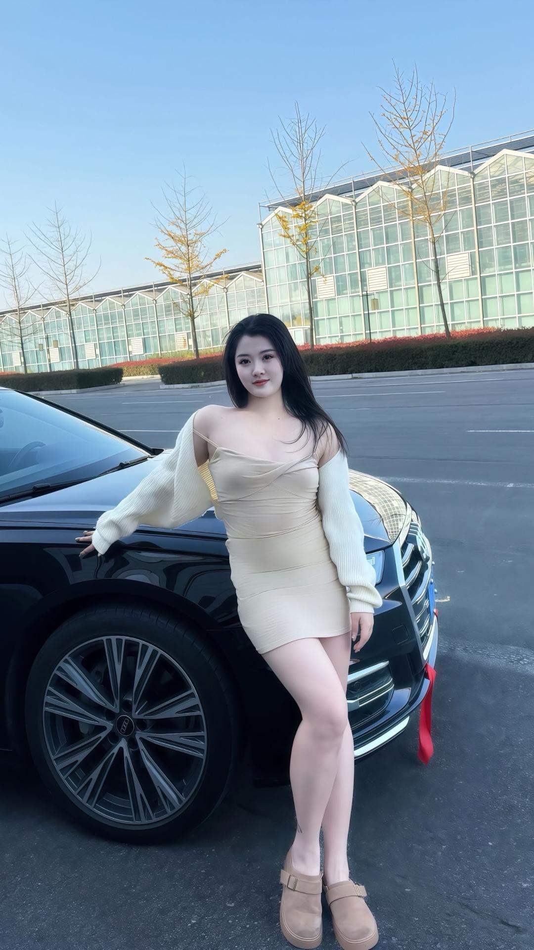 永远太遥远，明天你还在就足够了！！分享一张最近随手拍的照片女孩子怎么穿搭既时尚又