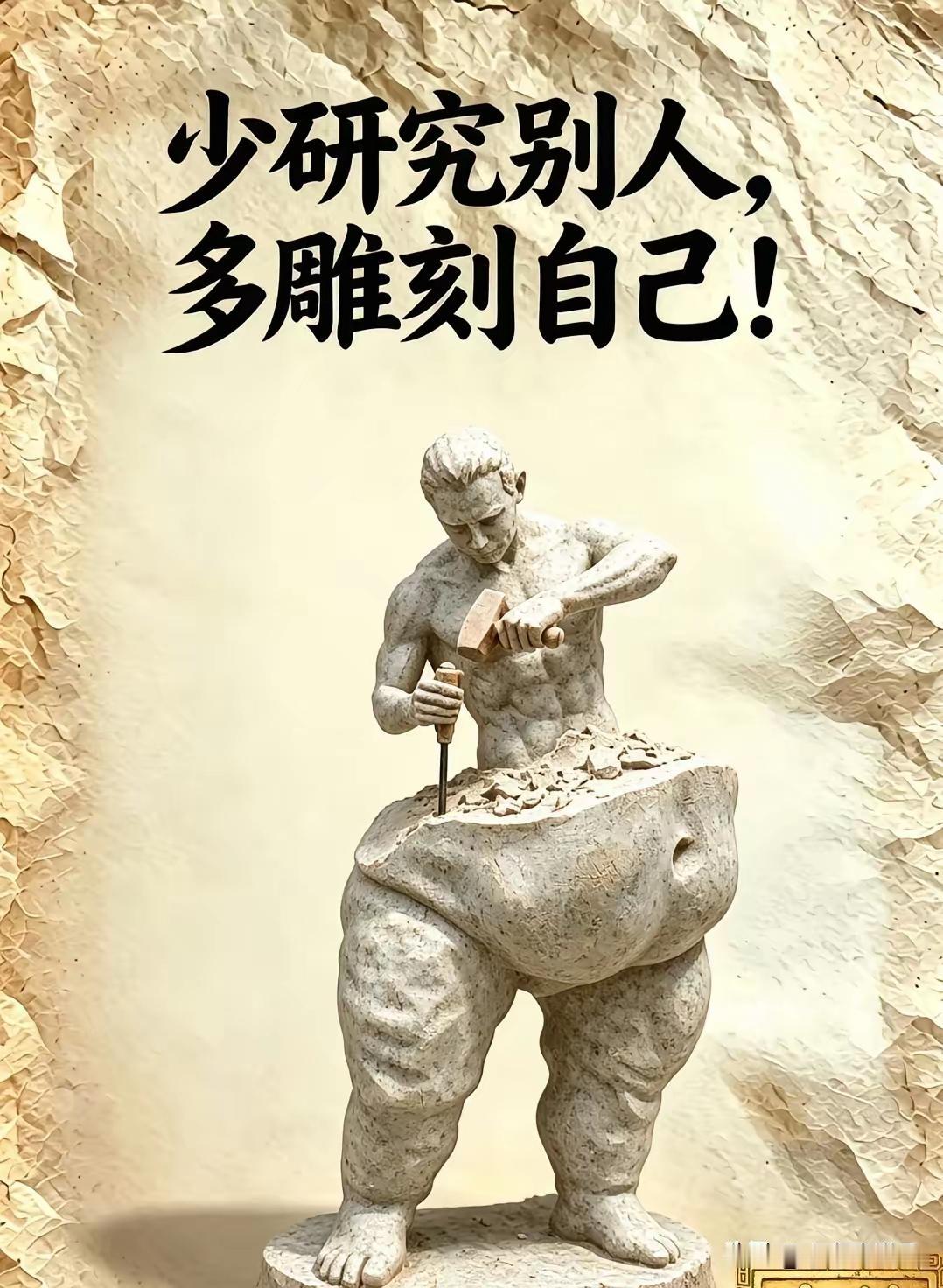 严格来说，这不是个石匠，也不是个雕塑家，而是个裁缝！
（引用网友图片，感谢！）