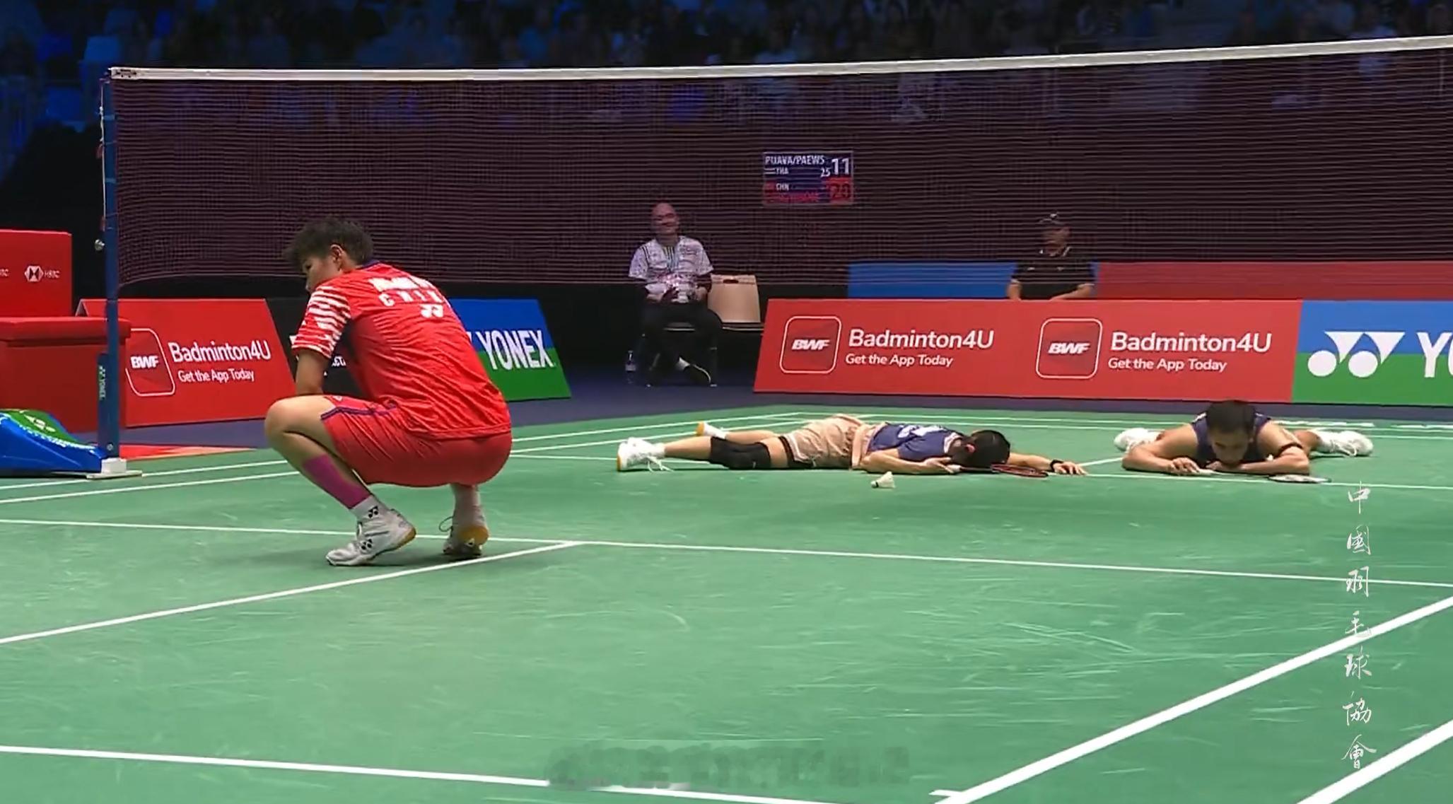 凤凰组合获法国赛冠军 2025年法国羽毛球公开赛 混双 决赛 德差波(3) 苏皮