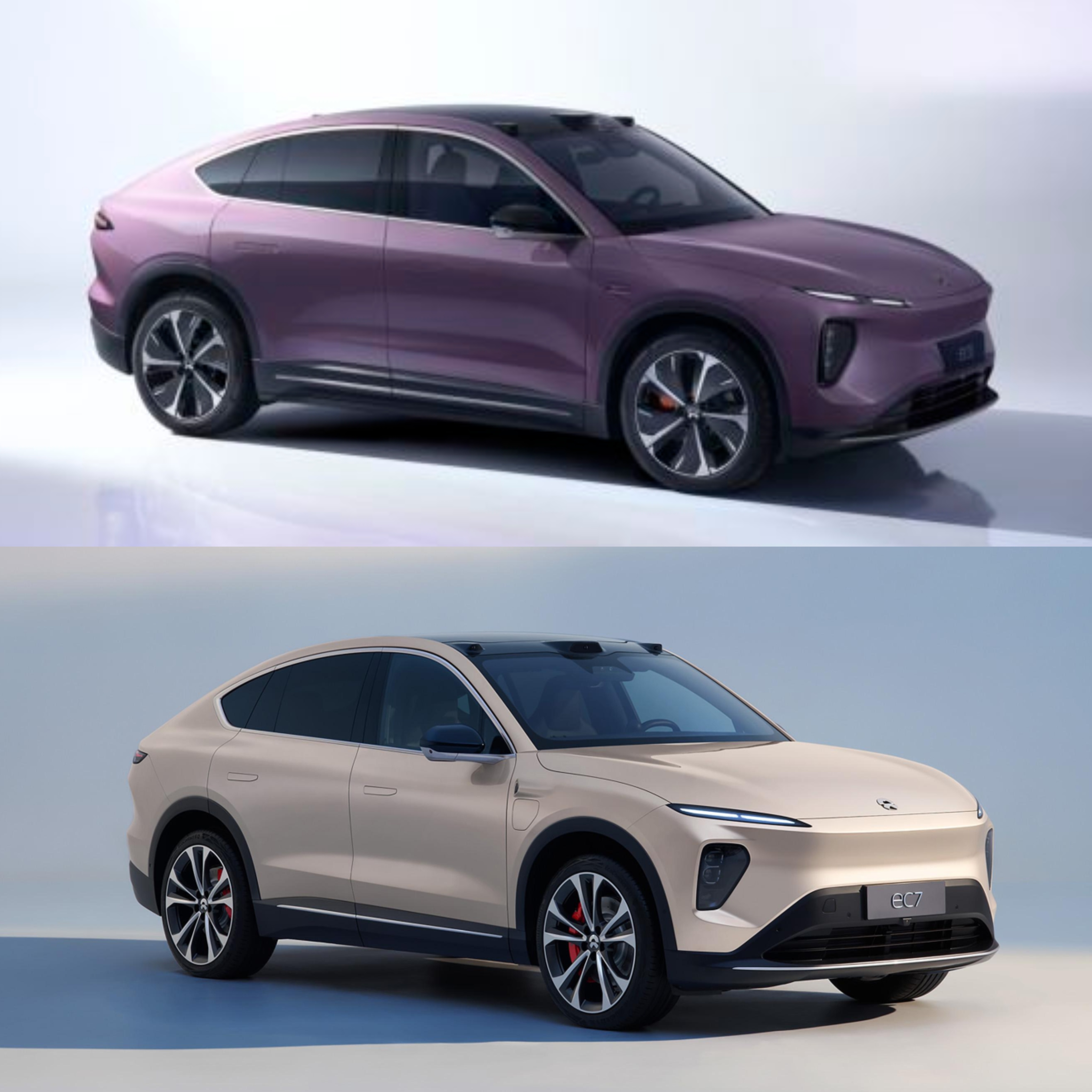 两台看起来有差距但是差距又非常小的SUV Coupe。​是不是保留一台就够了。高