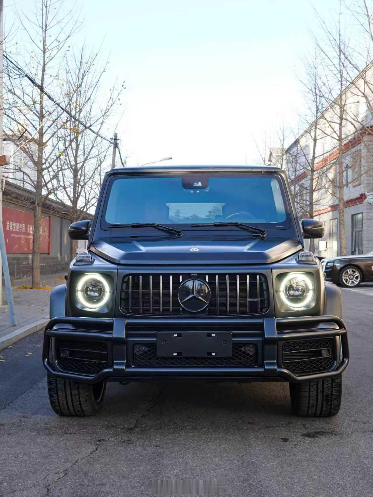 花小钱办大事🤑G500完美变身G63黑武士风格直接拉满AMG包围+熏黑套件 霸