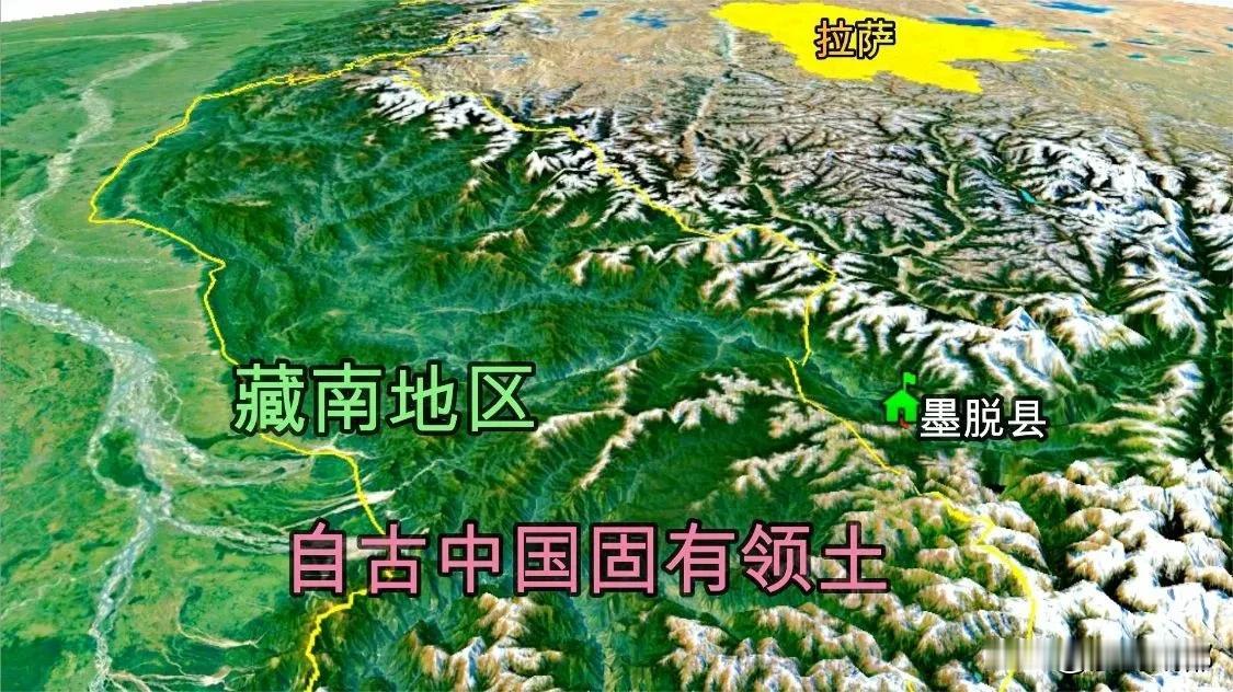 藏南地区面积约9万平方公里，比重庆市都大，现在还有约6.8万平方公里被印度实际控