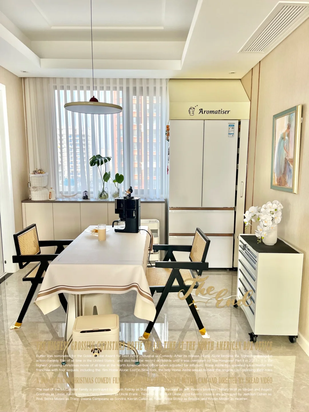 30+单身独居 | 春日温柔奶油风餐厅