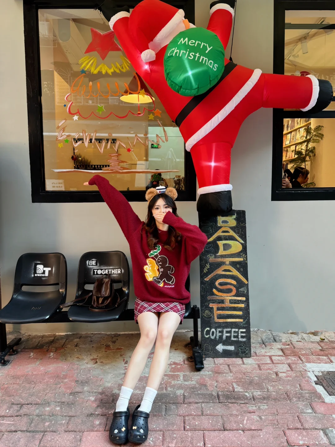 ✨存一些圣诞拍照姿势🎄⊹˚